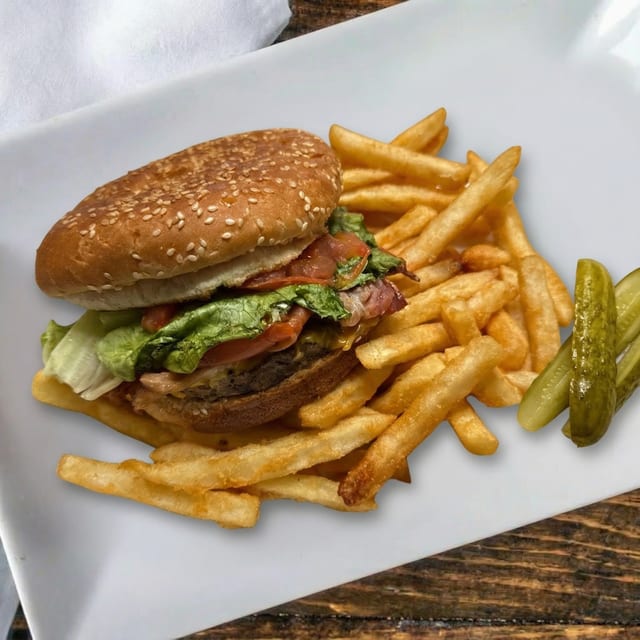 Bacon Cheeseburger.