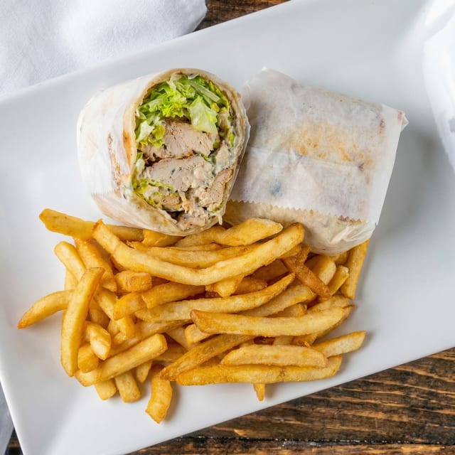 Chicken Caesar Wrap.