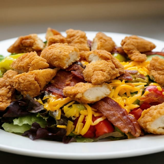 Crispy Chicken Salad.