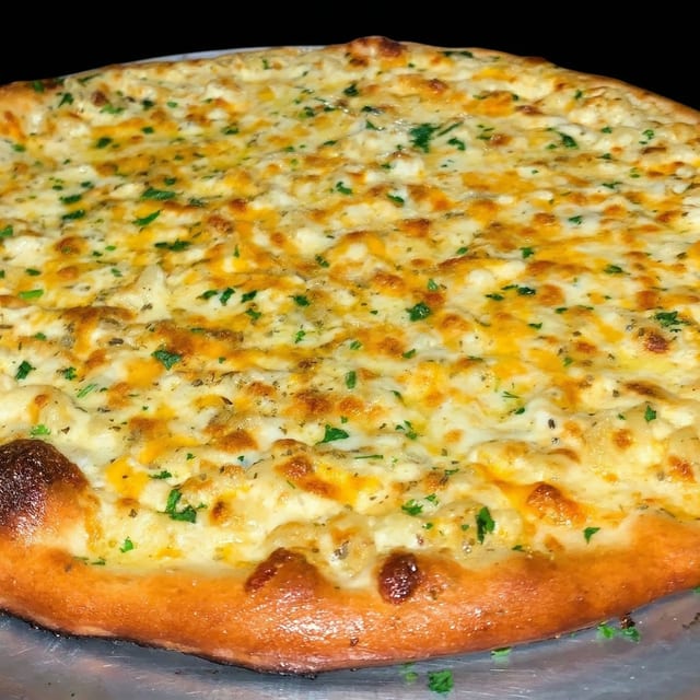 Mac & Cheese Pizza.