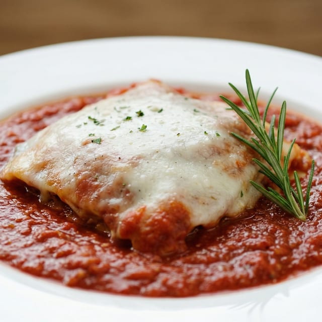 Baked Lasagna.